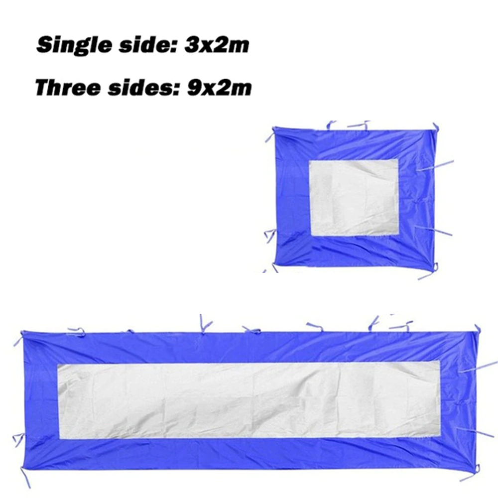 Cheap Goat Tents Sunshade Tent Cloth Frameless Folding Waterproof Translucent Party Camping BBQ Wedding Outdoor Gazebo Marquee Tarpaulin Tents 